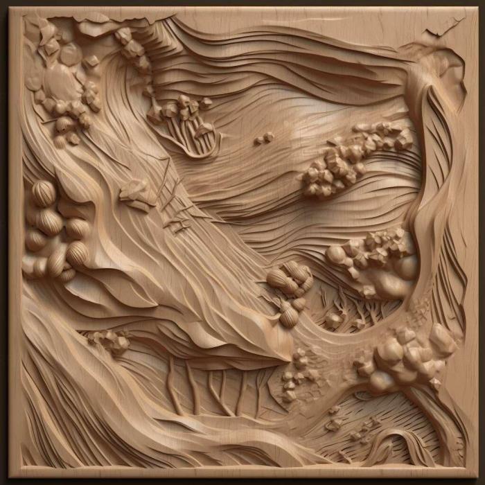 نموذج ثلاثي الأبعاد لآلة CNC 3D Art 